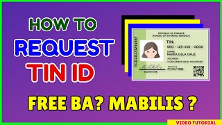 TIN ID How to Request TIN ID  Download the form ONLINE [upl. by Erica]