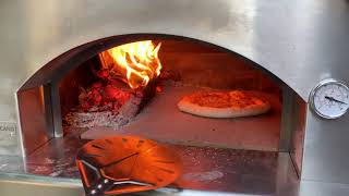 64 second pizza  Fontana Margherita oven with Saputo Stones [upl. by Aras901]