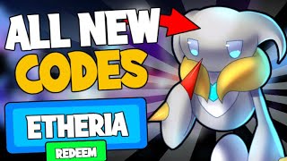 ALL MONSTERS OF ETHERIA CODES July 2021  ROBLOX Codes SECRETWORKING [upl. by Renruojos184]