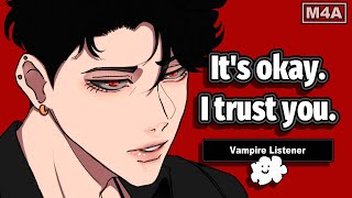 Boyfriend Lets you Bite his Neck to Satisfy your Needs x Vampire ListenerDeep Voice M4A ASMR RP [upl. by Hewes]