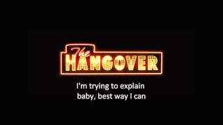 CandyshopThe Hangover Version w sing along lyrics [upl. by Yer360]