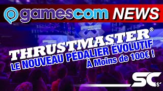 On a piloté avec le nouveau pédalier de Thrustmaster  Raceline Pedals LTE [upl. by Eelsnia]