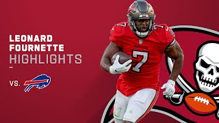 Leonard Fournettes Best Plays in 132Yd Game vs Bills  NFL 2021 highlights [upl. by Aneehc]