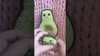 Crochet Avocado  Heklani avokado [upl. by Chlori]