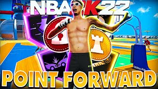 BEST POINT FORWARD GETS CONTACT DUNKS NBA 2K22 CURRENT GEN shorts [upl. by Anawal]