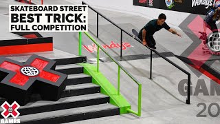 Skateboard Street Best Trick FULL COMPETITION  X Games 2021 [upl. by Sacha]