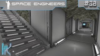 Lets Play Space Engineers  Episode 38 Adding Stairs amp Reconfiguring The Pillars amp Lighting [upl. by Dranyar761]