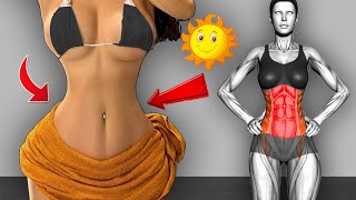 STANDING ABS Exercises  Morning Workout  Get Ab Lines amp Slim Waist [upl. by Martie226]