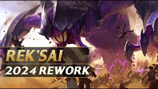 REKSAI 2024 REWORK Gameplay  League of Legends [upl. by Leanard555]