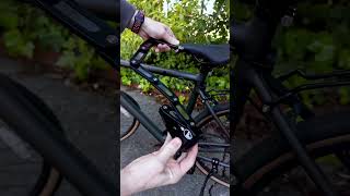 This Folding Bike Lock is Secure and Compact shorts [upl. by Lyrret]