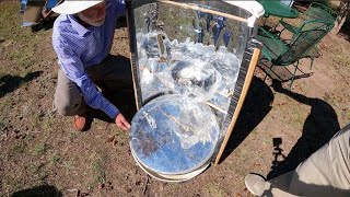 Greg Lynch Big on Solar Cooking in the Big Sky Country [upl. by Samtsirhc]