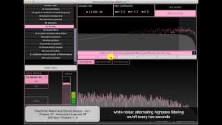 Chapter 3 Theory  Interactive Examples 3E  Preset 1  First order lowpass filter [upl. by Mir]