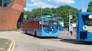 RARE Metrobus Volvo B7RLE Eclipse 2 6016 BU14 EFT on route 460  Ride from Reigate  Redhill [upl. by Whorton]