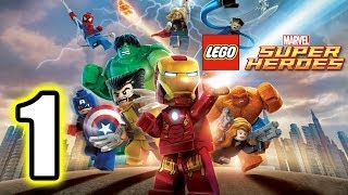 LEGO Marvel Super Heroes Walkthrough PART 1 PS3 Lets Play Gameplay TRUEHD QUALITY [upl. by Assillem478]