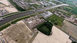 DelfzijlFarmsum Industrie chemiepark [upl. by Idnor]