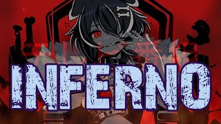 ♪ Nightcore ↬ INFERNO Lyrics Switching Vocals [upl. by Danyluk630]