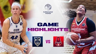 CSM Constanta v Casademont Zaragoza  Highlights  EuroLeague Women 202425 [upl. by Barker46]