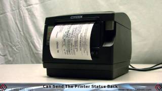 Coupon Printer  Citizen CTS651 [upl. by Ajram]