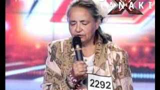 Това бабе съсипа журито от смях  X  Factor България 110911 [upl. by Mitman]