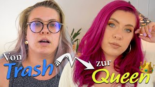 Von Trash zur Queen 👸 Glow Up Transformation zu Hause  Missesviolet 💜 [upl. by Brine202]