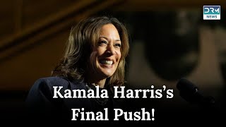 The momentum is on our side  says Harris in last attempt to sway voters in Pennsylvania  AC1G [upl. by Bellina]