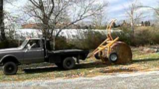 HayMAG Tumblebug Round Bale transport [upl. by Palgrave]