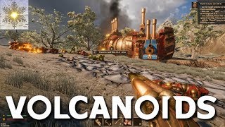 Volcanoids  letztes Update vor Early Access  Gameplay German Deutsch [upl. by Harak]