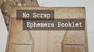 No Scrap Booklet Tutorial Part 1 [upl. by Shirk313]