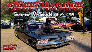 INSANE MUSCLE CARS Street Machine Nationals 2024 Street Rods Muscle Cars Classic Cars Car Show [upl. by Tavia]