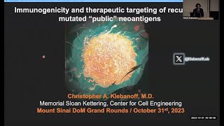 Immunogenicity and Therapeutic Targeting of Recurrently Mutated quotPublicquot Neoantigens [upl. by Omiseno]