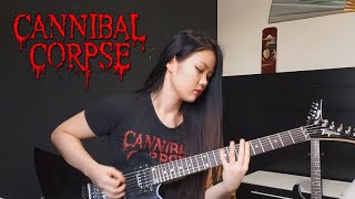 Cannibal Corpse  Intestinal Crank guitar cover [upl. by Aicilegna]