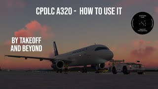 A320 TUTORIAL CPDLC  COMO FUNCIONA [upl. by Glenna]