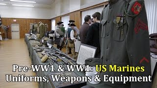 PreWorld War 1 and World War 1 US Marines Weapons Uniforms and Equipment [upl. by Amanda]