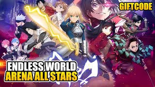 Akhirnya Game Ini Rilis Banyak Karakter Anime  Endless World Arena All Stars [upl. by Leryt]