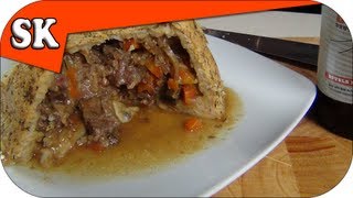 STEAK AND ALE PUDDING  With Bullant Brown Ale [upl. by Ellinej]