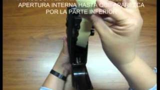 Como usar una Etiquetadora Blitz  Etiquetas  Maquina manual  Dimasur  How to use label gun [upl. by Tirza]