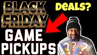 Game Pickups Black Friday Edition [upl. by Kenon]