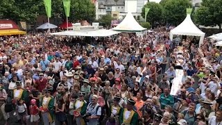 Das Gautschen bei der Mainzer Johannisnacht [upl. by Gilges]