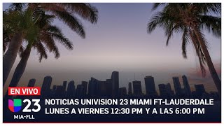 🔴 Univision 23 Miami Adolescente en Miami se encuentra en condición crítica tras ser atropellada [upl. by Nenad448]