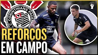 GARRO e PALACIOS VEJA COMO FOI O TREINO DOS REFORÇOS DO CORINTHIANS EM 2024 [upl. by Bible]