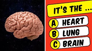 🧠💪Can You Pass This Human Body Quiz  General Knowledge Quiz 👁️🦴 [upl. by Inaliak64]