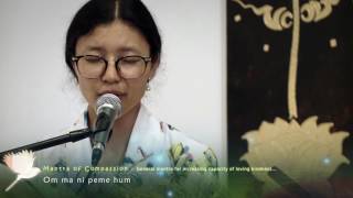 Tibetan Mantra Healing Compassion Mantra  Drukmo Gyal [upl. by Hinda]