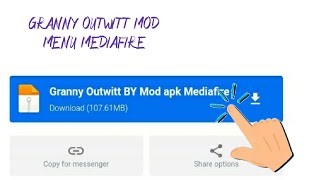 Granny Outwitt Mod Menu  Direct Mediafire Link  Free Download [upl. by Oicnevuj]