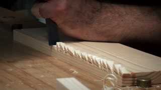 Hand Cutting Rebates  Rabbet Joints  Back To Basics Approach [upl. by Ibbor567]