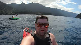 Kayaking Lake Crescent [upl. by Auos]