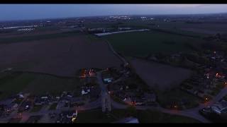 Cambridgeshire Wisbech  West Walton DJI P3P 2017 4K 30 FPS [upl. by Anzovin]