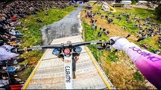 POV  Amaury Pierrons Insane WINNING Run in Lourdes [upl. by Remsen]