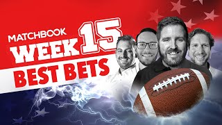 NFL Week 15 Best Bets [upl. by Nordek]