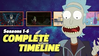 The Complete RICK AND MORTY Timeline Seasons 16 [upl. by Stralka]