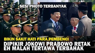 Awalnya ditutup ketika Presiden Jokowi dan Prabowo lewat langsung dibuka rapi INI PESAN PENTINGNYA [upl. by Nirrok]